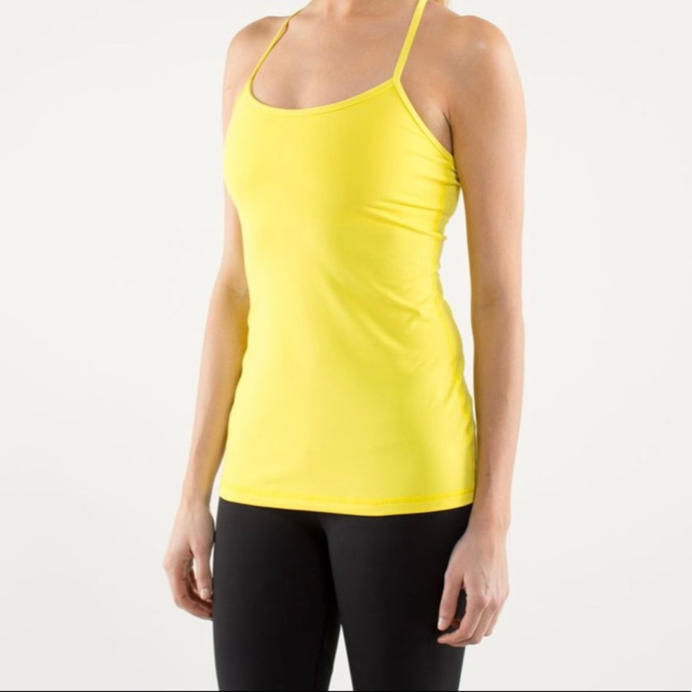 Lululemon Power Y Tank Luon Light